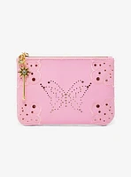 Her Universe Wicked Glinda Pink Butterfly Zipper Wallet