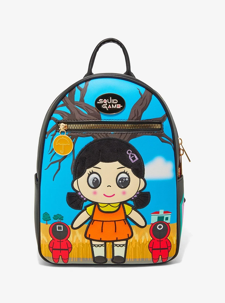 Squid Game Doll Lenticular Mini Backpack