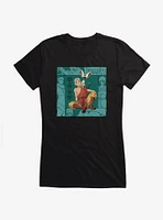 Avatar: The Last Airbender Aang And Momo Girls T-Shirt