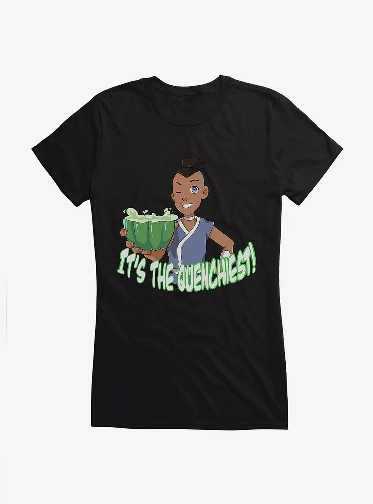 Avatar: The Last Airbender Sokka's Quenchiest Cactus Juice Girls T-Shirt