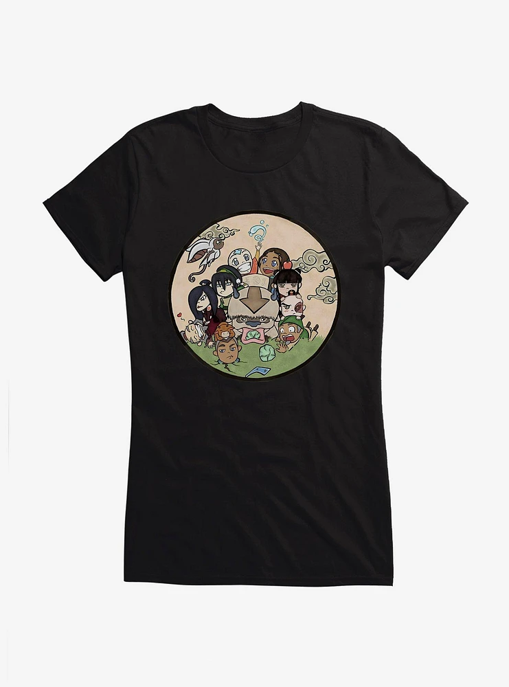 Avatar: The Last Airbender Aang's Memories Girls T-Shirt