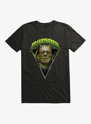 Universal Monsters Frankenstein Metal Portrait T-Shirt