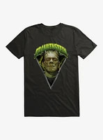 Universal Monsters Frankenstein Metal Portrait T-Shirt