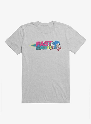 Sonic The Hedgehog Fast Since '91 Pixel T-Shirt