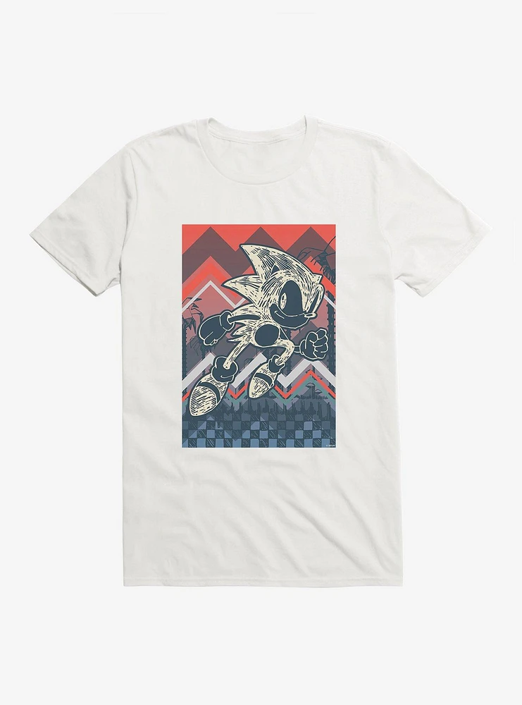 Sonic The Hedgehog Bohemian Run T-Shirt