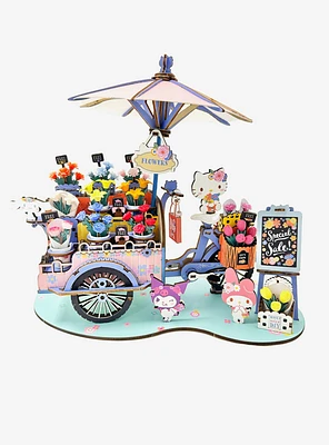 Hello Kitty And Friends Flower Cart 3D Puzzle