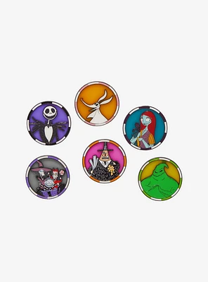 Loungefly The Nightmare Before Christmas Poker Chip Character Blind Box Enamel Pin