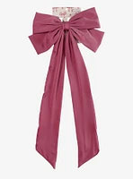 Sweet Society Dusty Rose Statement Bow