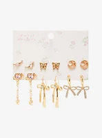 Sweet Society Butterfly Bow Earring Set