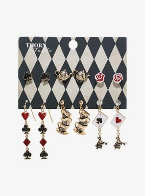 Thorn & Fable Mad Tea Party Earring Set