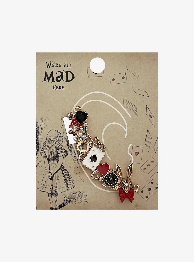 Lewis Carroll Alice's Adventures In Wonderland Ear Cuff