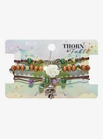 Thorn & Fable Mushroom Butterfly Bracelet Set