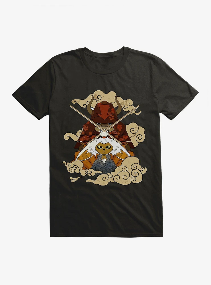 Avatar: The Last Airbender Momo And Appa Dream Battle T-Shirt