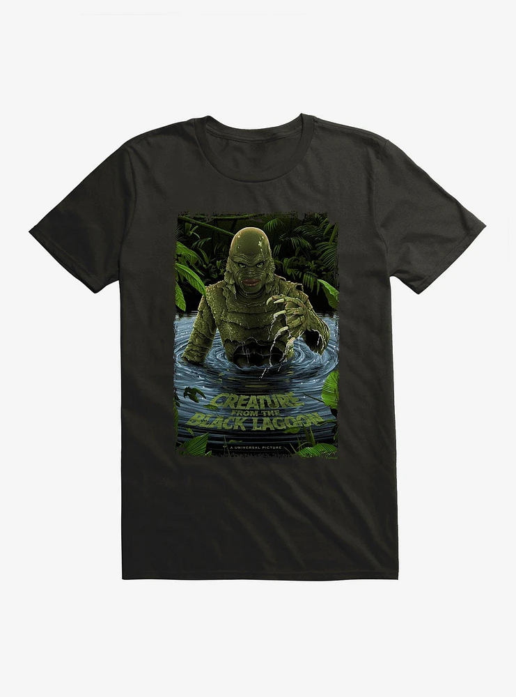 Creature From The Black Lagoon Original Horror Show Movie Poster T-Shirt