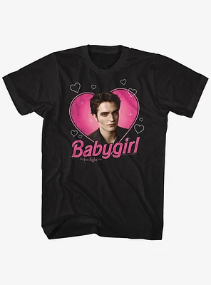 The Twilight Saga Edward Cullen Babygirl Boyfriend Fit Girls T-Shirt