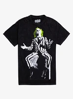 Beetlejuice Jumbo Graphic Two-Sided Boyfriend Fit Girls T-Shirt