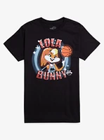 Space Jam Lola Bunny Airbrush Boyfriend Fit Girls T-Shirt