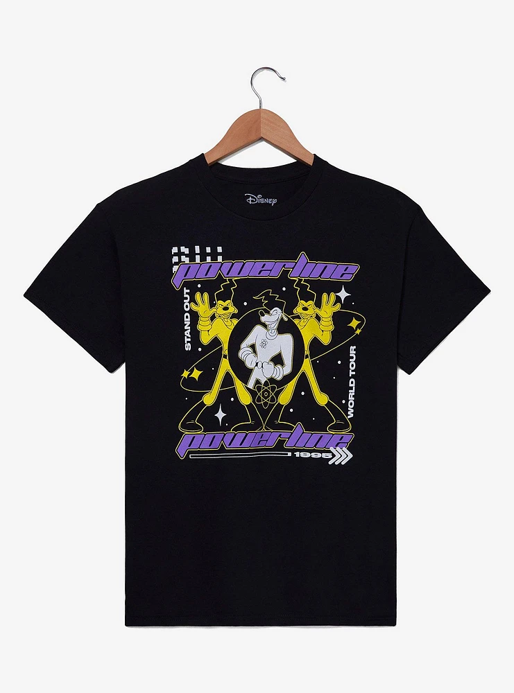 Disney A Goofy Movie Powerline World Tour Contrast T-Shirt — BoxLunch Exclusive