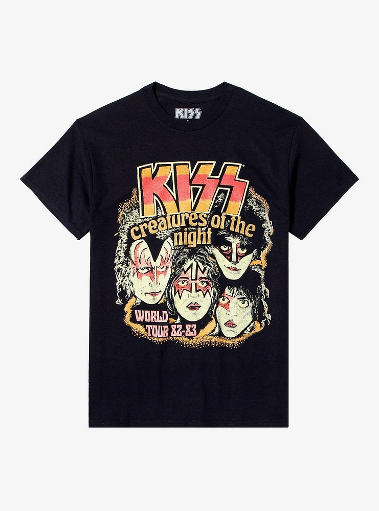 KISS Creatures Of The Night Tour T-Shirt