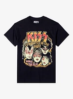 KISS Creatures Of The Night Tour T-Shirt