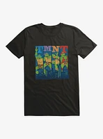 Teenage Mutant Ninja Turtles Character Line Up T-Shirt