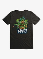 Teenage Mutant Ninja Turtles NYC Group Battle Pose T-Shirt