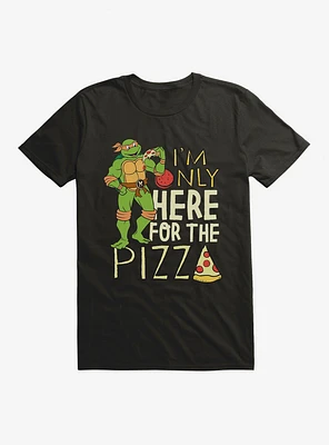 Teenage Mutant Ninja Turtles Michelangelo Only Here For Pizza T-Shirt