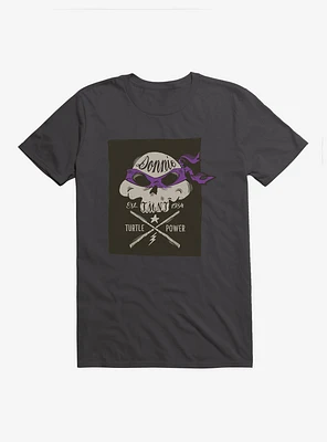 Teenage Mutant Ninja Turtles Donatello Bandana Skull And Weapons T-Shirt