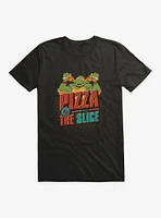 Teenage Mutant Ninja Turtles Michelangelo Pizza By The Slice T-Shirt