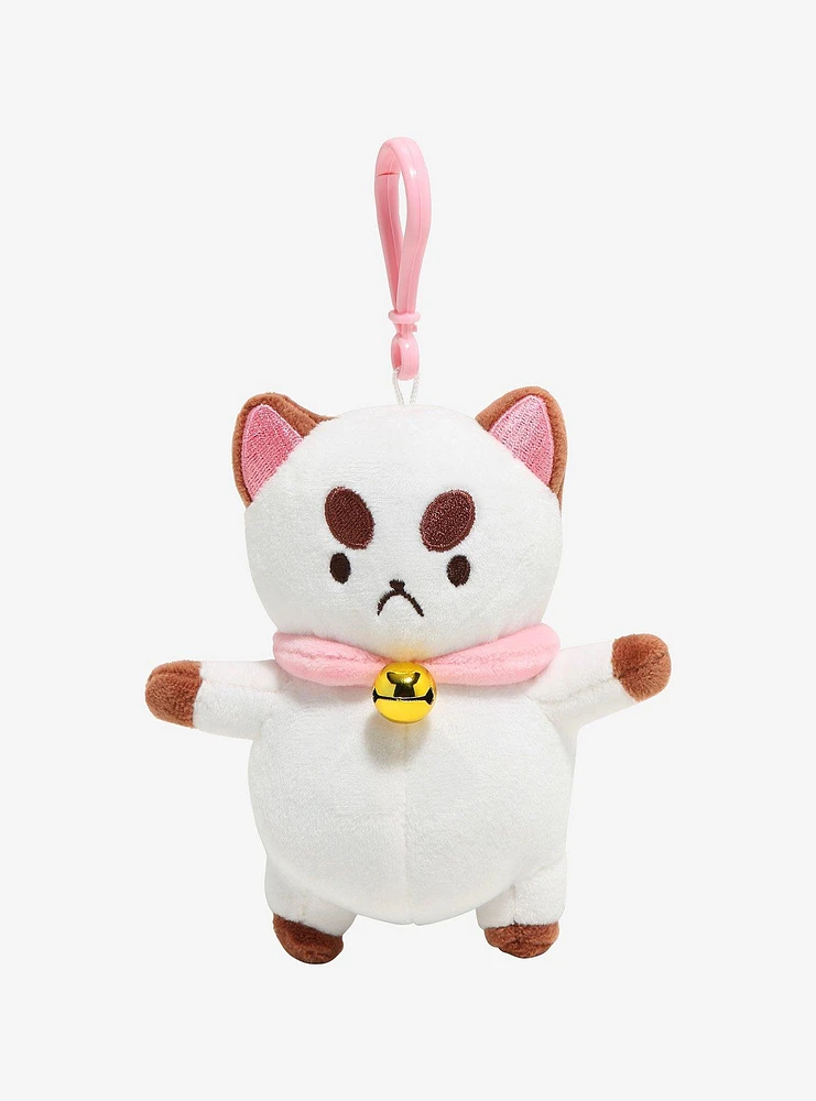 Bee And PuppyCat PuppyCat Plush Key Chain