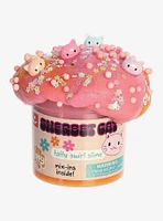 Poppy Slime Co. Sherbet Cat Taffy Swirl Slime With Mix-Ins