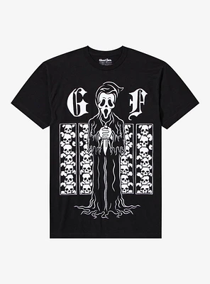 Ghost Face Skull Crypt T-Shirt