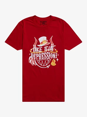 Hazbin Hotel Take That Depression Quote T-Shirt