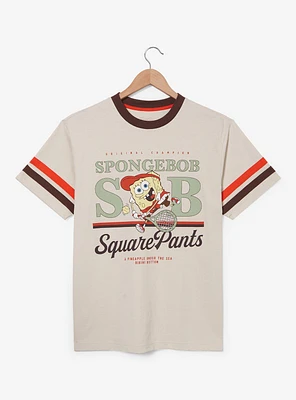 SpongeBob SquarePants Tennis Ringer T-Shirt — BoxLunch Exclusive