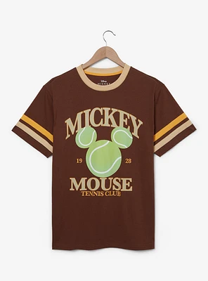 Disney Mickey Mouse Tennis Club Ringer T-Shirt - BoxLunch Exclusive