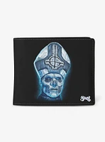 Ghost Papa Emeritus III Portrait Bifold Wallet