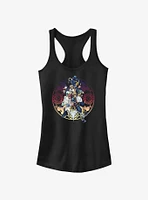 Disney Kingdom Hearts Cloud Sitting Girls Tank