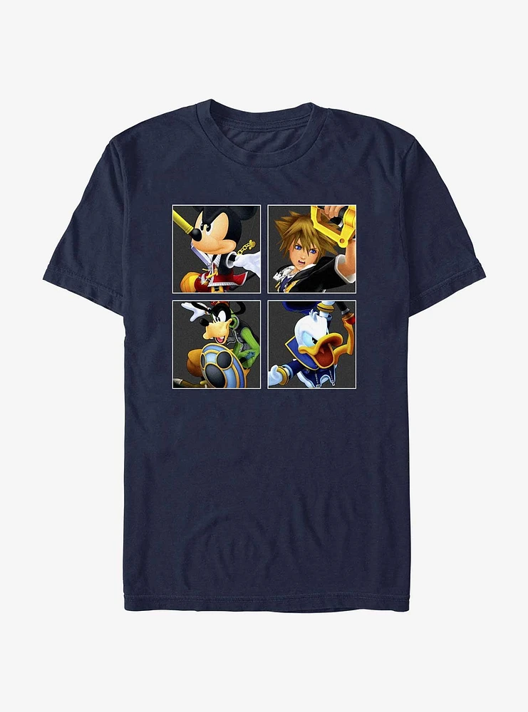 Disney Kingdom Hearts The Four Kings T-Shirt