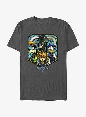 Disney Kingdom Hearts Stained Glass Team T-Shirt