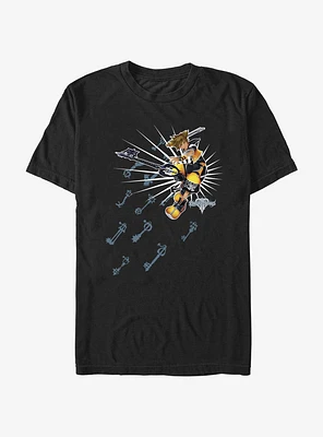 Disney Kingdom Hearts Keys To Attack T-Shirt