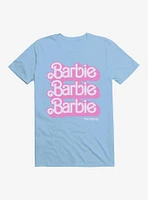 Barbie The Movie Text Stack T-Shirt