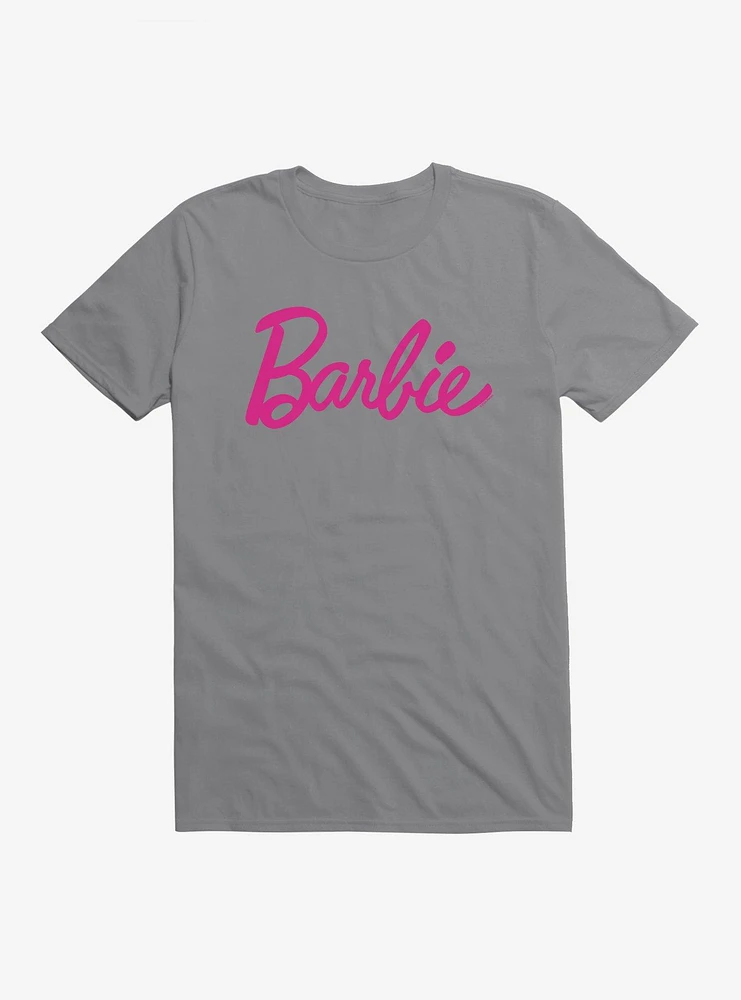 Barbie Classic Pink Script T-Shirt