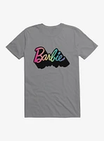 Barbie Pride Rainbow 3D Black Shadow Logo T-Shirt