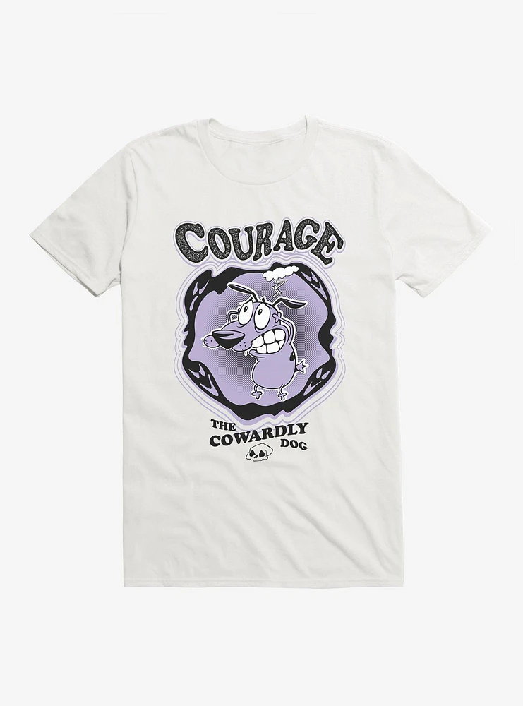 Courage The Cowardly Dog Anxious T-Shirt