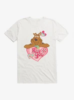 Scooby-Doo Valentines Ruv You Heart T-Shirt