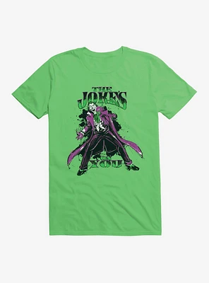 DC Comics Batman The Joker Jokes On You Kelly Green T-Shirt