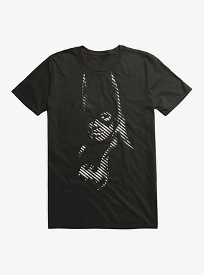 DC Comics Batman Batgirl Shadows Dark Chocolate T-Shirt