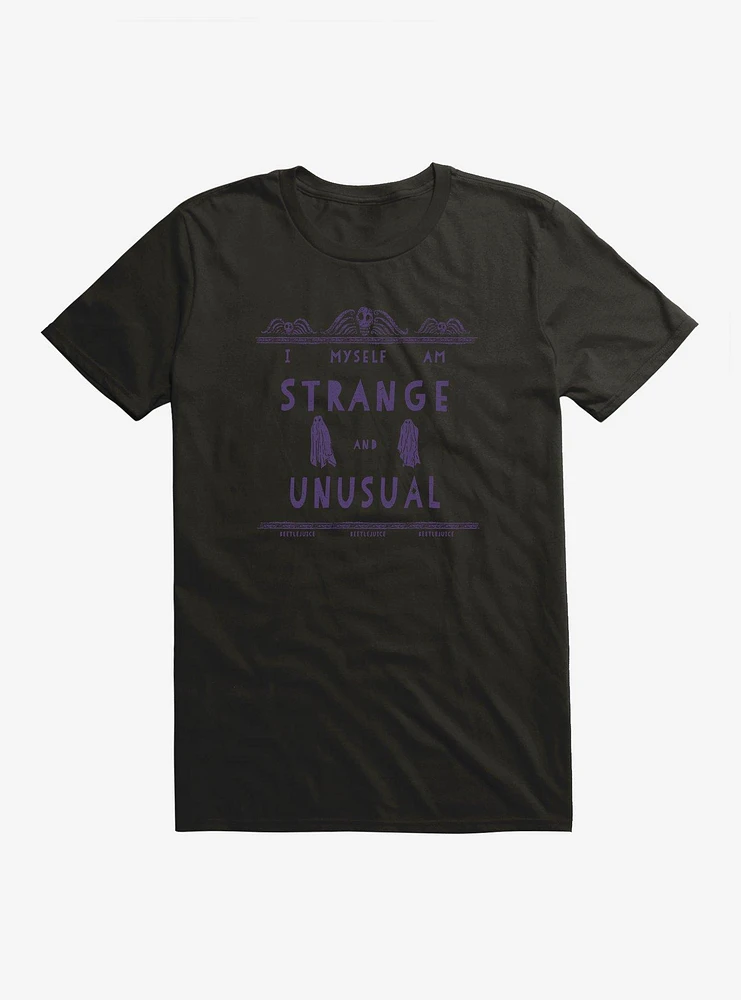 Beetlejuice Strange And Unusual T-Shirt