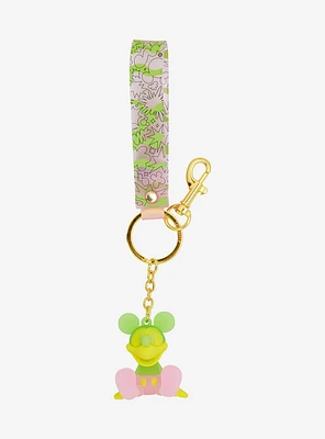 Loungefly Mickey Mouse Black Light Reactive Multi-Charm Keychain