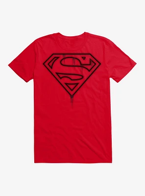 DC Comics Superman Ink Logo T-Shirt